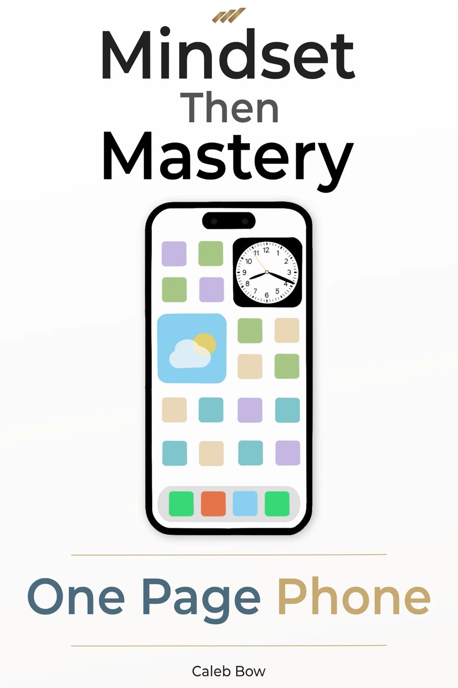 Cover of One Page Phone by Caleb Bow